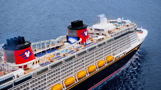 Image of Disney Cruise Line cruise ship.