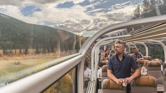 Rocky Mountaineer train